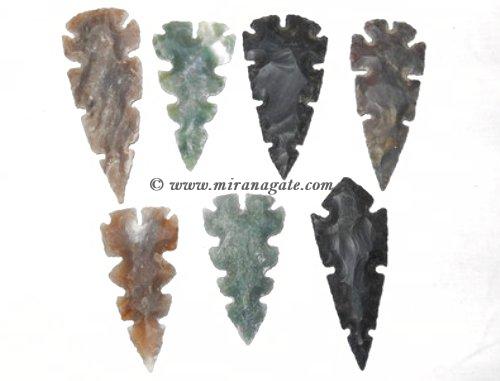 Manufacturers Exporters and Wholesale Suppliers of Agate Arrowhead Khambhat Gujarat
